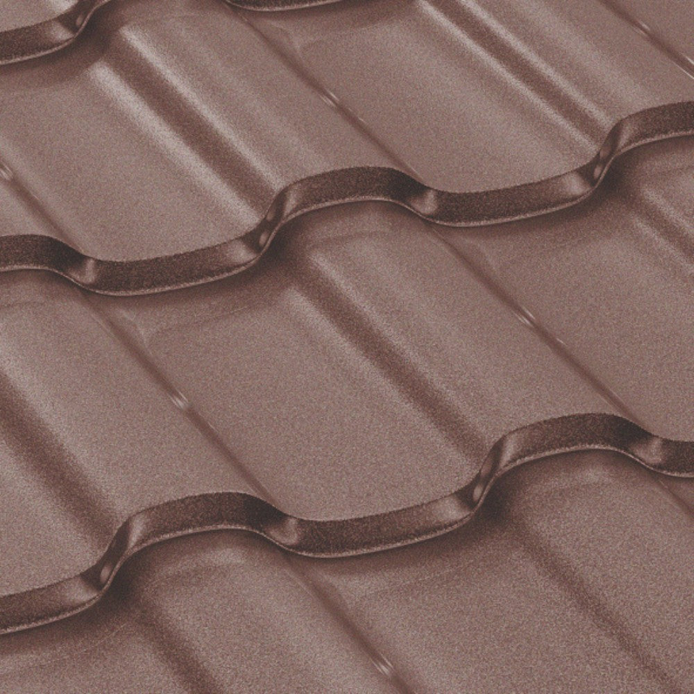 Tigla Metalica Iberic Bilka, Maro Ciocolatiu (RAL 8017)