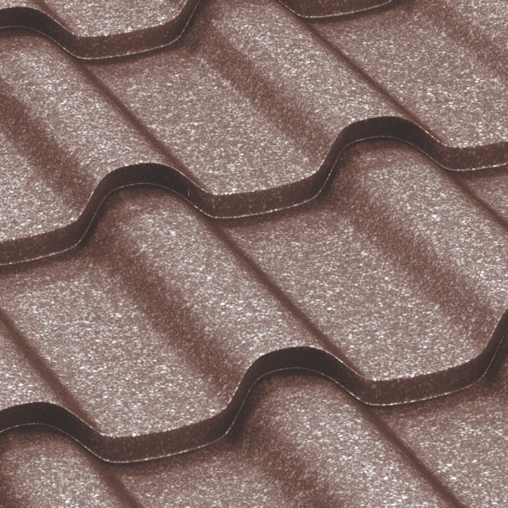 Tigla Metalica Romanic Bilka, Maro Ciocolatiu (RAL 8017)