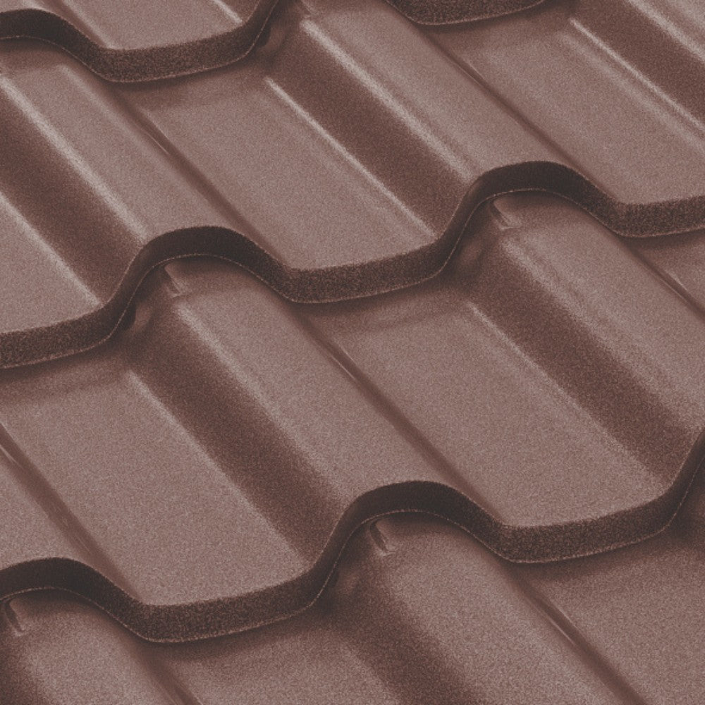 Tigla Metalica Romanic Bilka, Maro Ciocolatiu (RAL 8017)