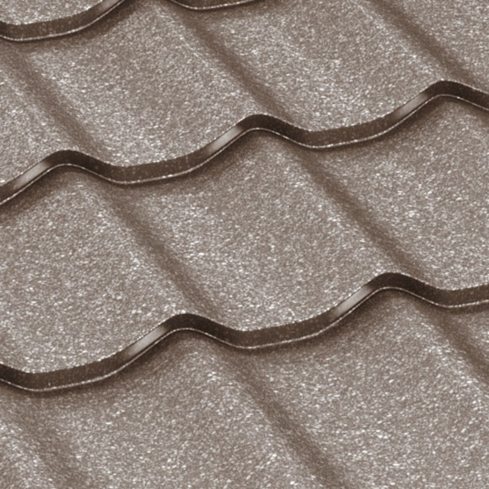 Tigla Metalica Clasic Bilka, Maro Inchis (RAL 8019)