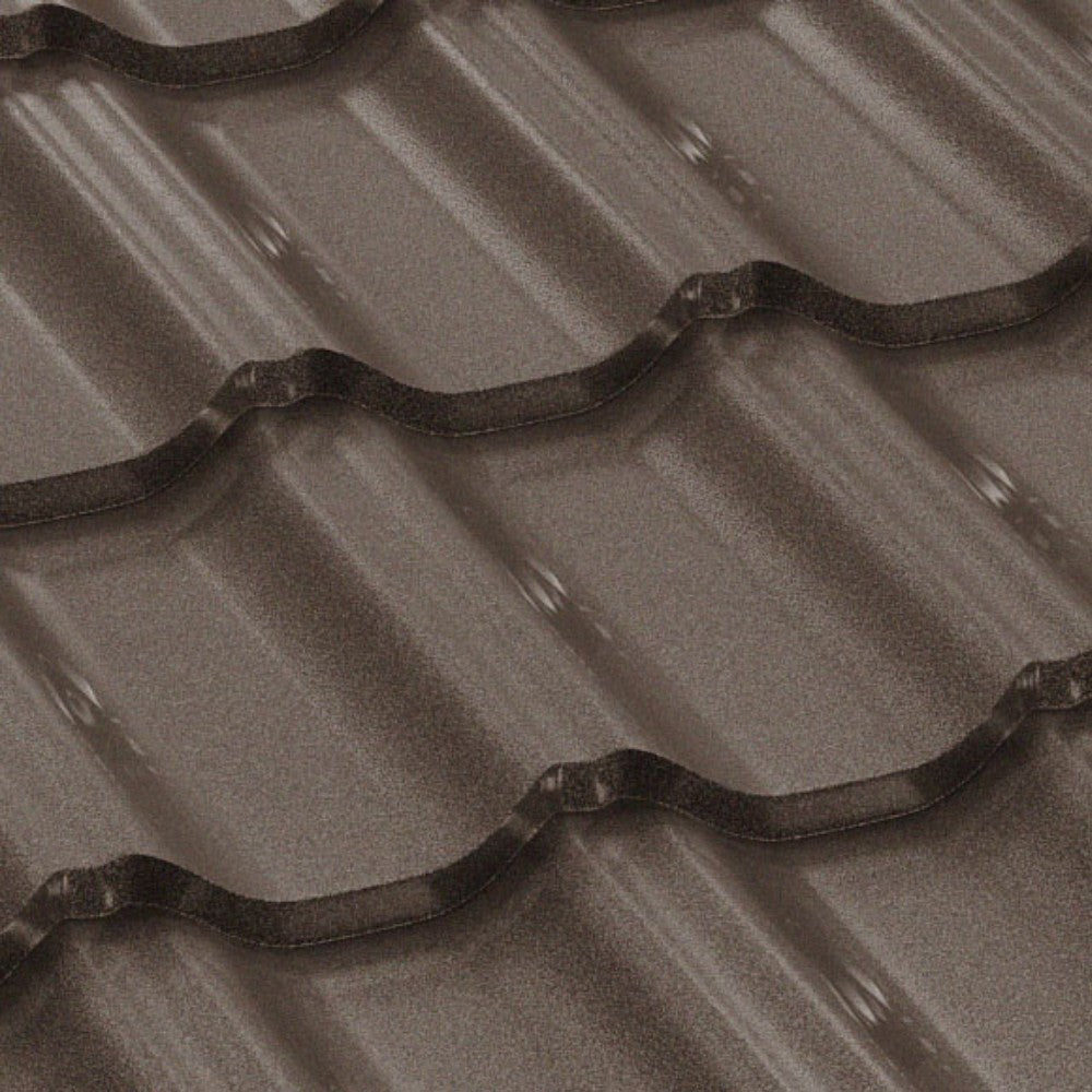 Tigla Metalica Gotic Bilka, Maro Inchis (RAL 8019)