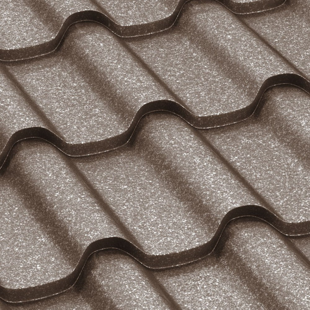 Tigla Metalica Romanic Bilka, Maro Inchis (RAL 8019)