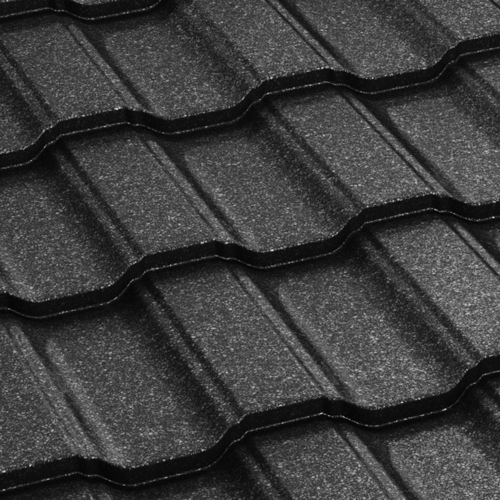 Tigla Metalica Adriatic Bilka, Negru (RAL 9005)