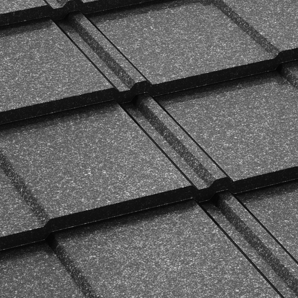 Tigla Metalica Britanic Bilka, Negru (RAL 9005)