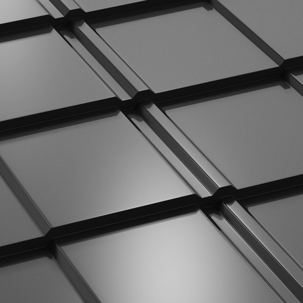 Tigla Metalica Britanic Bilka, Negru (RAL 9005)