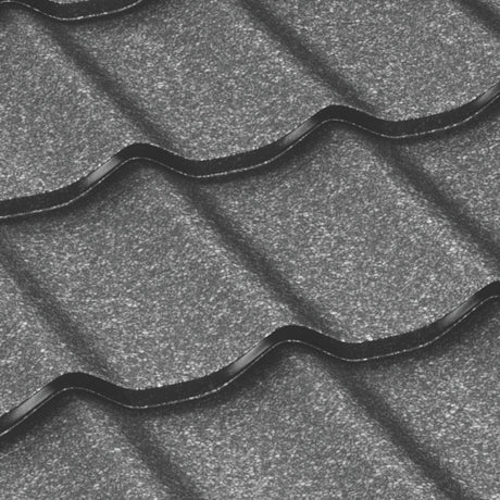 Tigla Metalica Clasic Bilka, Negru (RAL 9005)