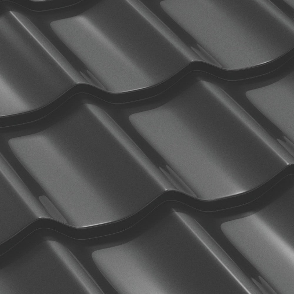 Tigla Metalica Clasic Bilka, Negru (RAL 9005)