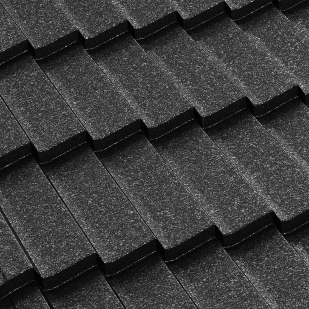 Tigla Metalica Dacic Bilka, Negru (RAL 9005)