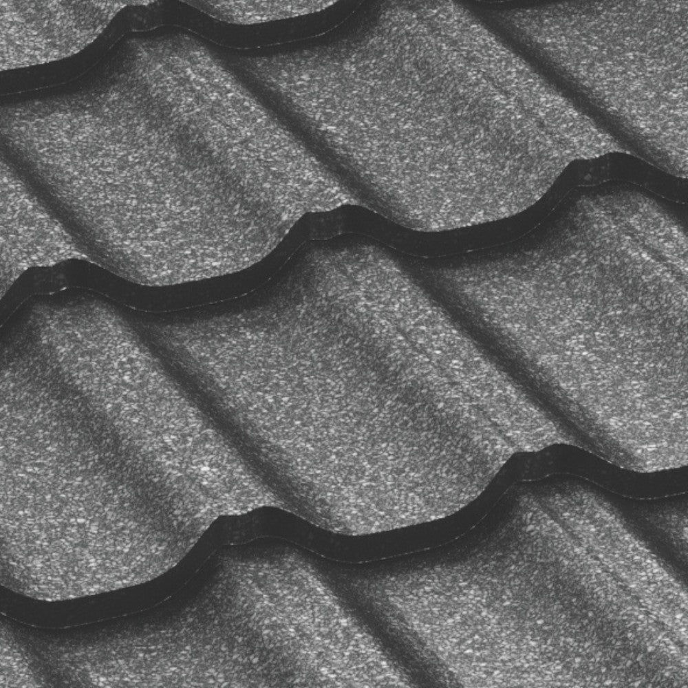 Tigla Metalica Gotic Bilka, Negru (RAL 9005)