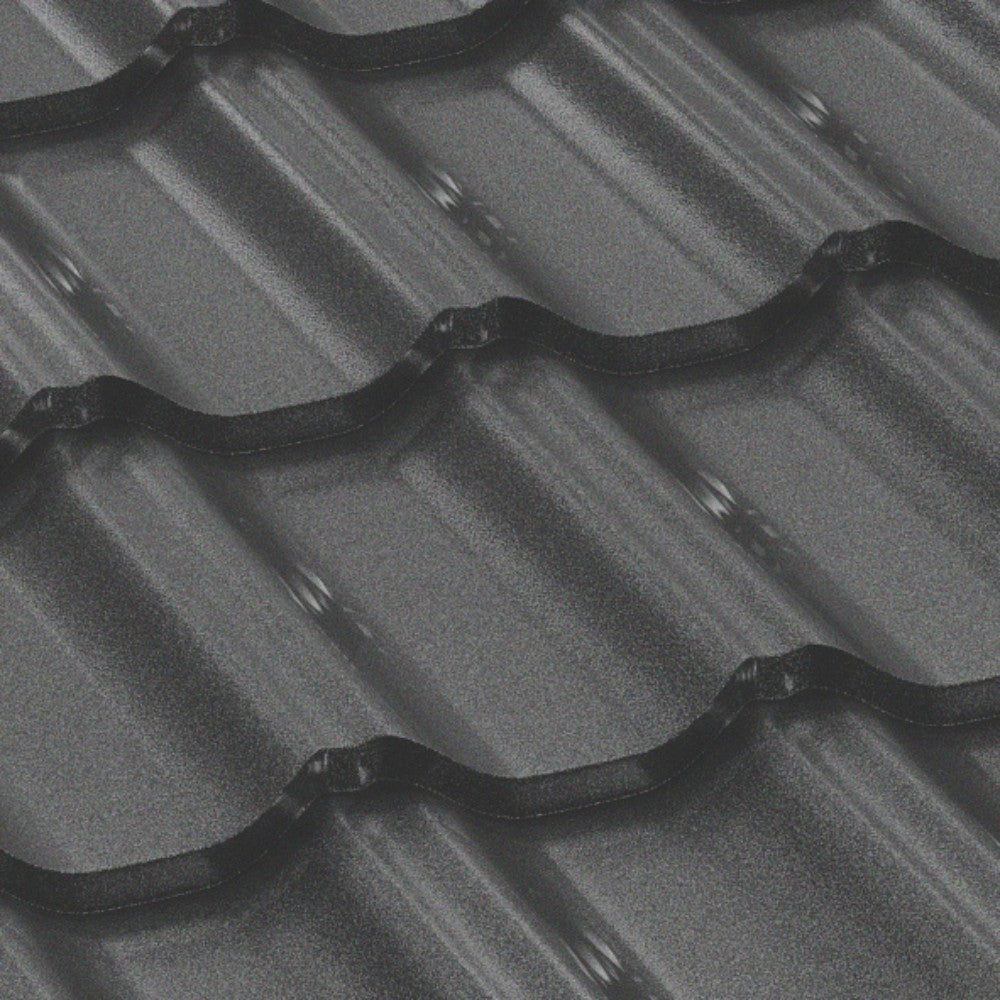 Tigla Metalica Gotic Bilka, Negru (RAL 9005)