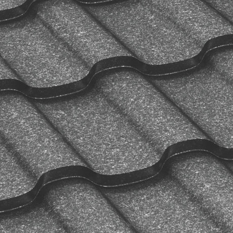 Tigla Metalica Iberic Bilka, Negru (RAL 9005)