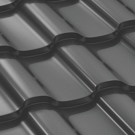 Tigla Metalica Iberic Bilka, Negru (RAL 9005)