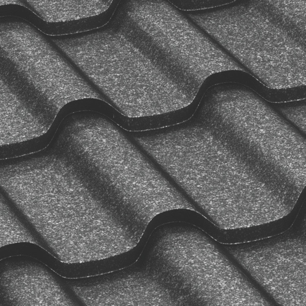 Tigla Metalica Romanic Bilka, Negru (RAL 9005)