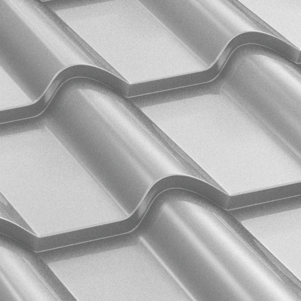 Tigla Metalica Balcanic Bilka, Argintiu (RAL 9006)