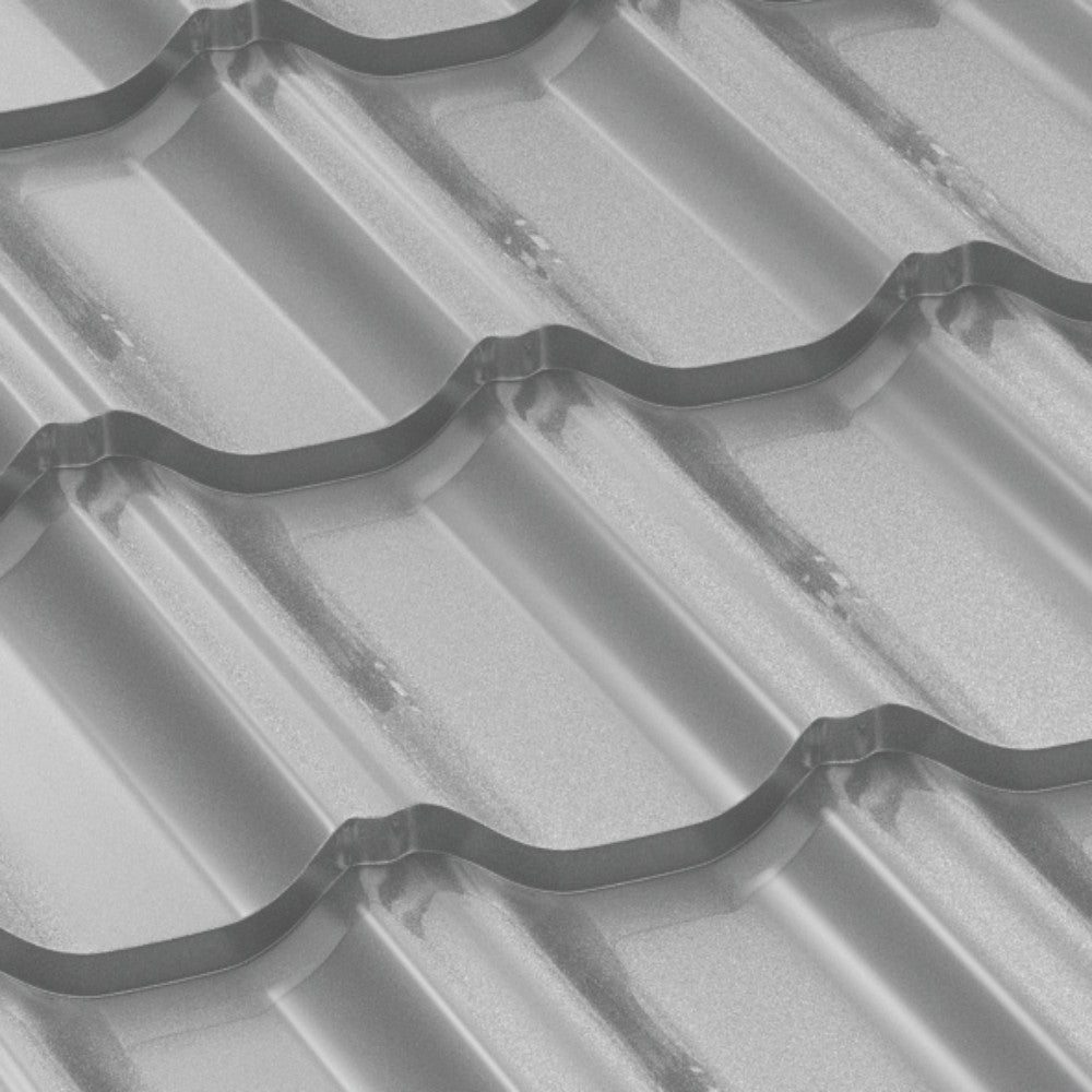 Tigla Metalica Gotic Bilka, Argintiu (RAL 9006)