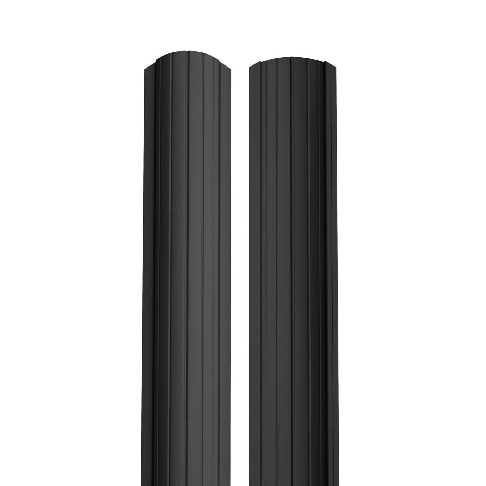 Sipca Metalica Haga Bilka, Negru (RAL 9005)