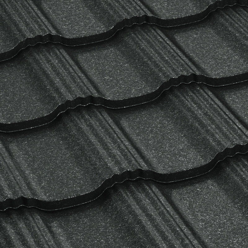 Tigla Metalica Hellenic Bilka, Gri Grafit (RAL 7024) – Velka