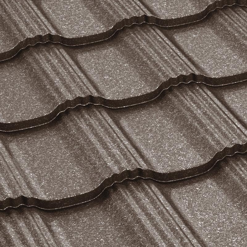Tigla Metalica Hellenic Bilka, Maro Inchis (RAL 8019) – Velka