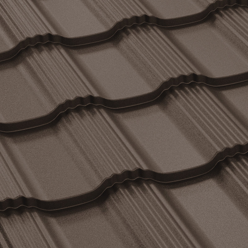Tigla Metalica Hellenic Bilka, Maro Inchis (RAL 8019) – Velka