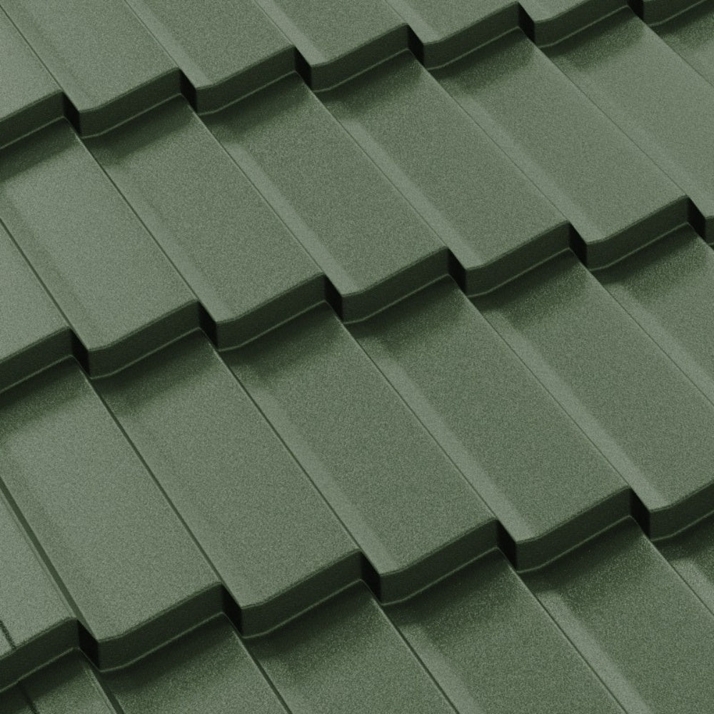 Tigla Metalica Dacic Bilka, Verde Crud (RAL 6020)