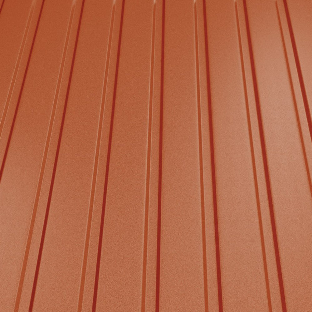 Tabla Cutata T8 Bilka, Caramiziu (RAL 8004)