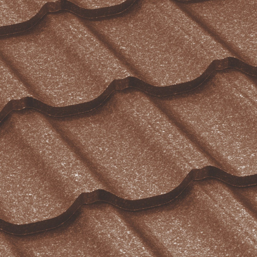 Tigla Metalica Gotic Bilka, Caramiziu (RAL 8004) – Velka
