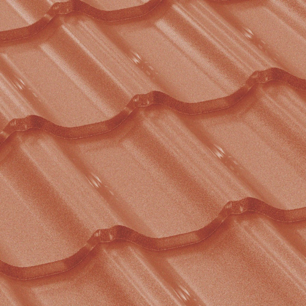 Tigla Metalica Gotic Bilka, Caramiziu (RAL 8004) – Velka