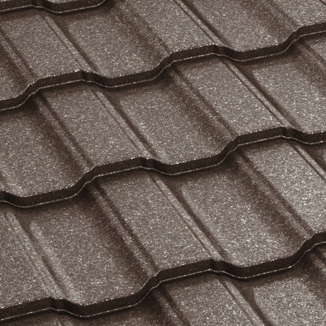 Tigla Metalica Adriatic Bilka, Maro Inchis (RAL 8019)