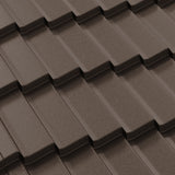 Tigla Metalica Dacic Bilka, Maro Inchis (RAL 8019)