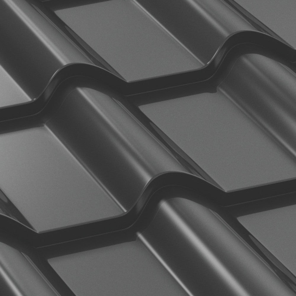 Tigla Metalica Balcanic Bilka, Negru (RAL 9005) – Velka